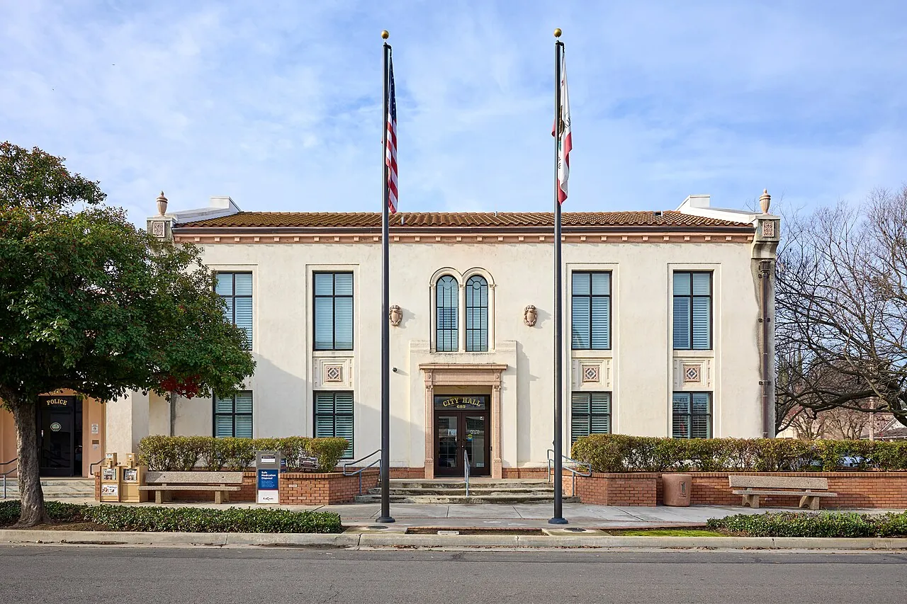 Gridley City Hall in Gridley, California